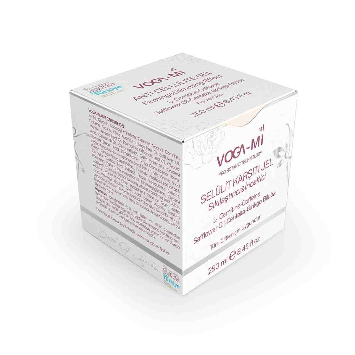 Vogami Selülit Karşıtı Sıkılaştırıcı & İnceltici Jel 250 ML