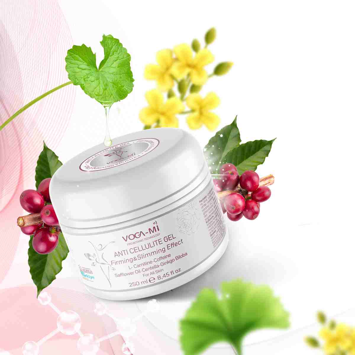 Vogami Selülit Karşıtı Sıkılaştırıcı & İnceltici Jel 250 ML