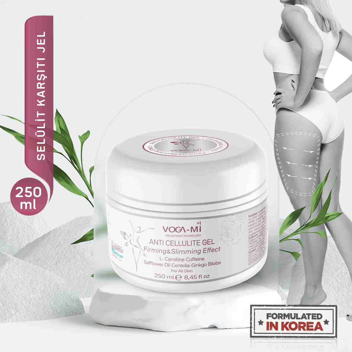 Vogami Selülit Karşıtı Sıkılaştırıcı & İnceltici Jel 250 ML