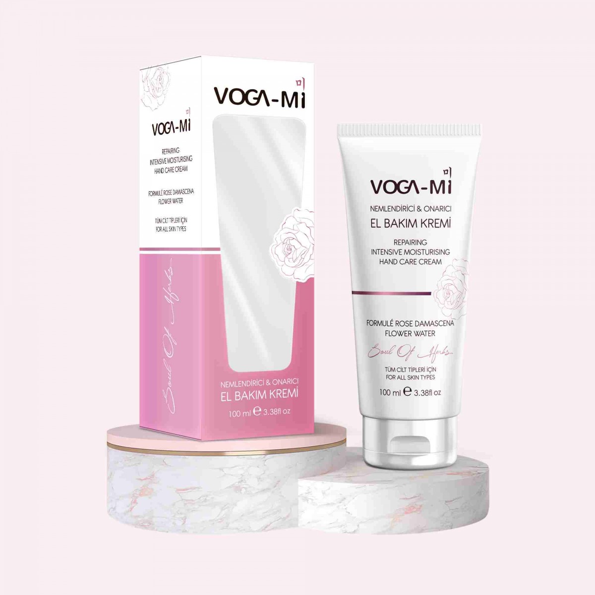Vogami Nemlendirici-Onarıcı El Bakım Kremi