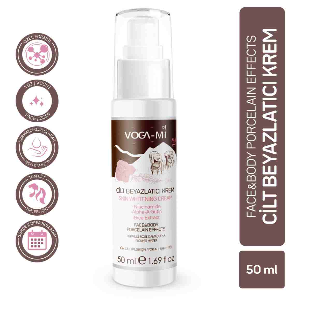 Vogami Cilt Beyazlatıcı Krem