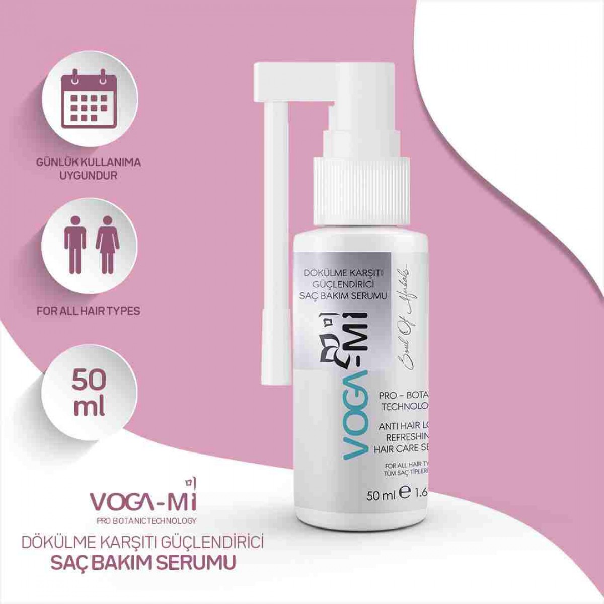 Vogami Dökülme Karşıtı Güçlendirici Saç Bakım Serumu