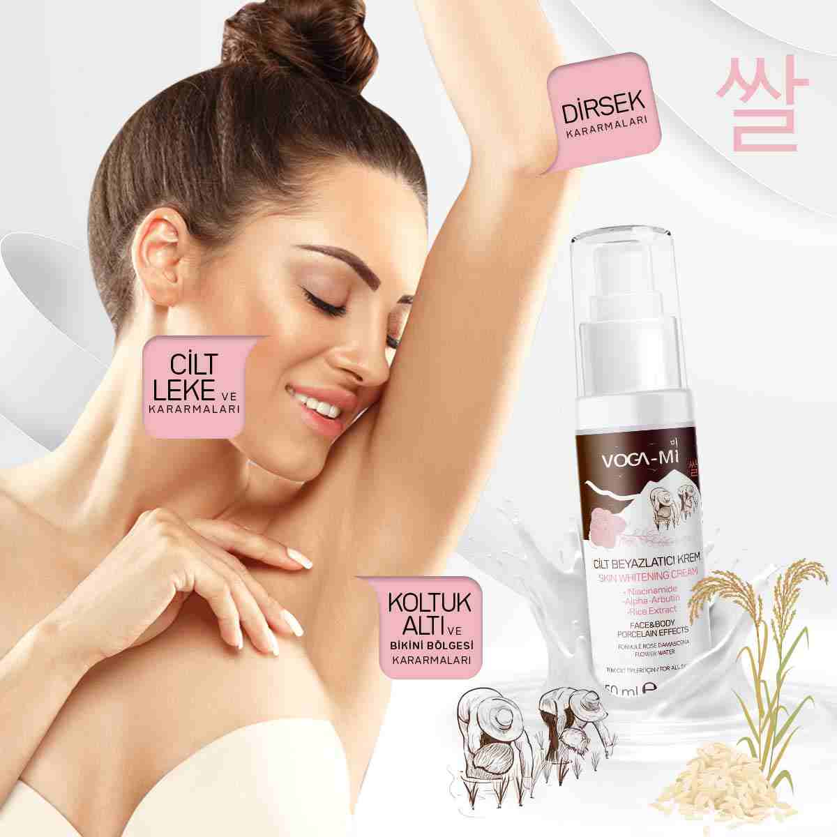 Vogami Cilt Beyazlatıcı Krem